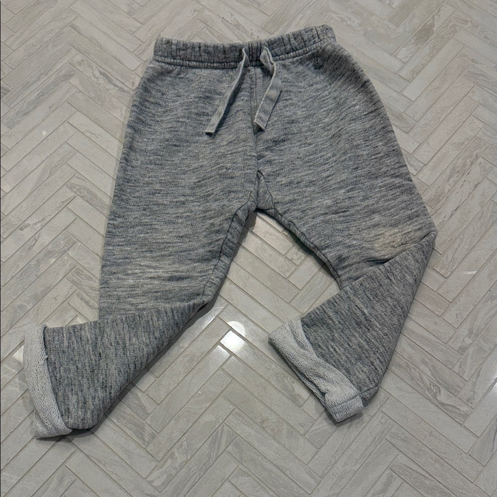 Petit Bateau Toddler Gray Cozy Sweatpants - Comfortable Everyday Bottoms, size 3